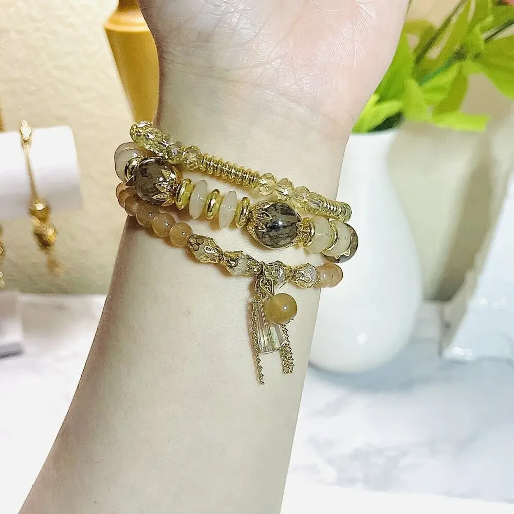 Beaded Bracelet Watchband for Apple Watch